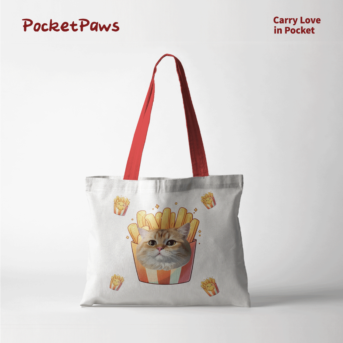 Designer Pet Tote Bag - Custom Photo Bag