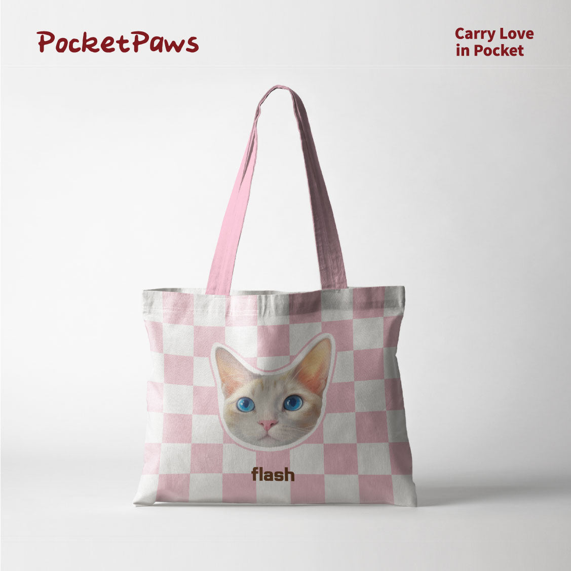 Designer Pet Tote Bag - Custom Photo  Bag
